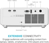 Optoma HZ40HDR Lazer Ev Sineması ve Oyun Projektörü - 4