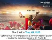 Optoma UHD38x Parlak, Gerçek 4K UHD Oyun Projektörü - 7
