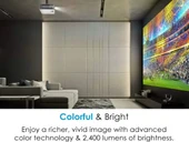 Optoma UHD55 4K Ultra HD DLP Ev Sineması ve Oyun Projektörü - 4