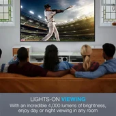 Optoma HZ40HDR Lazer Ev Sineması ve Oyun Projektörü - 6