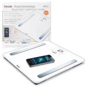 BEURER BF 600 PURE BEYAZ Terazi Diyagnoz Baskül Bluetooth Kullanımlı 180 kg - 1