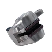 Mega Oto Market Oto Araba Anahtarlık Fren Balata Bloğu Krom - 3