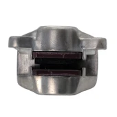 Mega Oto Market Oto Araba Anahtarlık Fren Balata Bloğu Krom - 4