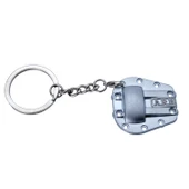 Mega Oto Market Oto Araba Anahtarlık Arb Motor Kapağı Mat Gri - 1