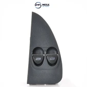 Mega Oto Market Sol Çiftli Cam Düğmesi Anahtarı Palio Van ile uyumlu - 1