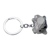 Mega Oto Market Oto Araba Anahtarlık Fren Balata Bloğu Krom - 1