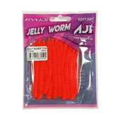 RYUJI JELLY WORM TPR 7.5CM, 20AD.  ORANGE Standart - 2