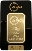 ARD 50 gr 24 Ayar Külçe Altın - 1