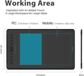 HUION Inspiroy H1161 Grafik Çizim Tabletleri - 4