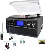 DIGITNOW Bluetooth Pikap Stereo Hoparlörlü Pikap - 2