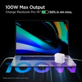 Spigen 100W USB-C Dual Duvar Şarj Cihazı [GaN II] PD 3.0 - 3