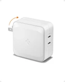 Spigen 100W USB-C Dual Duvar Şarj Cihazı [GaN II] PD 3.0 - 1