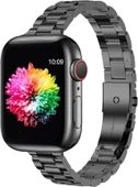 iiteeology Paslanmaz Çelik Kordon Uyumlu Apple Watch Kordon - 2