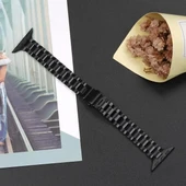 iiteeology Paslanmaz Çelik Kordon Uyumlu Apple Watch Kordon - 7