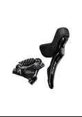 Shimano 105 St-r7120+br-r7170 Hidrolik Disk Fren Vites Seti 2v Siyah - 1