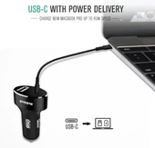 Nekteck Type C Araç Şarj Cihazı, USB Adaptörü - 5