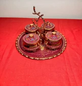 bakır 4lü baharatlık 5 - 1