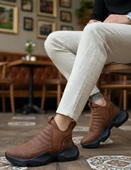 Pabucmarketi Bağcıksız Erkek Spor Bot TABA (SİYAH TABAN) thumbnail 3