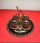 bakır 4lü baharatlık 2 - 1