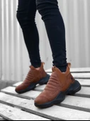 Pabucmarketi Bağcıksız Erkek Spor Bot TABA (SİYAH TABAN) - 2