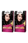 Palette Deluxe 1-0 Siyah X 2 Adet Saç Boyası - 1