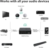 WiiM Pro AirPlay 2 - WiFi Çok Odalı Yayıncı Chromecast - 7