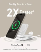Anker MagGo MagSafe 3'ü 1 Arada Şarj İstasyonu - 2