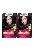 Palette Deluxe 1-1 Gece Mavisi X 2 Adet Saç Boyası - 1