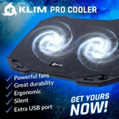KLIM Pro Dizüstü Bilgisayar Soğutma Pedi - 2