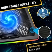 KLIM Ultimate Dizüstü Bilgisayar RGB Soğutucu - 7