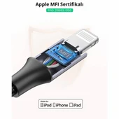 Ugreen 60761 USB-C to Lightning PD 36W 2M Örgülü Hızlı Şarj Kablosu - 7