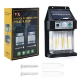 Güneş Enerjili Hareket Sensörlü Duvar Lambası thumbnail 1