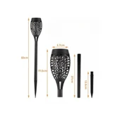 Solar Alev Efektli Bahçe Lambası thumbnail 2