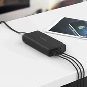 SABRENT 5 Portlu USB A ve USB Type C PD Akıllı Şarj İstasyonu (AX-LPD5) - 6