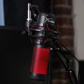 HyperX QuadCast USB Kırmızı LED Kondenser Oyun Mikrofonu - 10