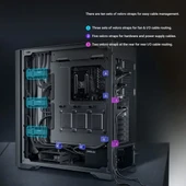 Antec Full Tower Temp Display Mesh Ön Panel E-ATX PC Oyun Kasası - 6