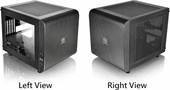 Thermaltake Core V21 SPCC Mikro ATX Mini ITX Cube Oyun Bilgisayarı Kasası - 2