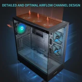 MUSETEX E-ATX Mid Tower Bilgisayar Kasası - 3