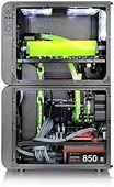 Thermaltake Core V21 SPCC Mikro ATX Mini ITX Cube Oyun Bilgisayarı Kasası - 10