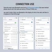 Manyetik Standlı Katlanabilir Bluetooth Klavye - 8