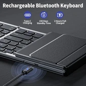 seeda Tuş Takımlı Katlanabilir Bluetooth Klavye - 5