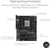 Asus X670E-PLUS DDR5 HDMI-DP PCIE 16X 5.0 Tuf Gaming Anakart - 4