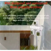 Ozmik CMR69 3in1 PTZ kameralar wifili Ip dış mekan güvenlik kamerası gece görüş 2 yönlü ses thumbnail 5