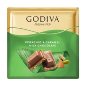 Godiva Antep Fıstıklı & Karamelli Sütlü Çikolata Kare 60g x 6 adet - 1