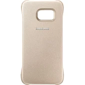 Galaxy S6 Edge ile Uyumlu Protective Cover Gold EF-YG925BFE - 1