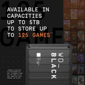 WD_BLACK 1 TB P10  Xbox için Oyun Sürücüsü - 4