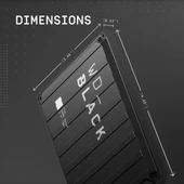 WD_BLACK 1 TB P10  Xbox için Oyun Sürücüsü - 7
