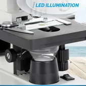 OMAX 40X-2000X Laboratuvar LED Binoküler Bileşik Mikroskop - 6