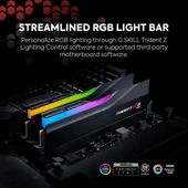 G.SKILL Trident Z5 RGB Serisi (Intel XMP 3.0) DDR5 RAM 32GB (2x16GB) 6400MT/s - 3