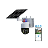 Ozmik CMR46 Güneş Panelli Sim Kart Ile Çalışan 4g+ Wi-Fi 5mp Outdoor Dış Mekan Güvenlik Kamerası thumbnail 1